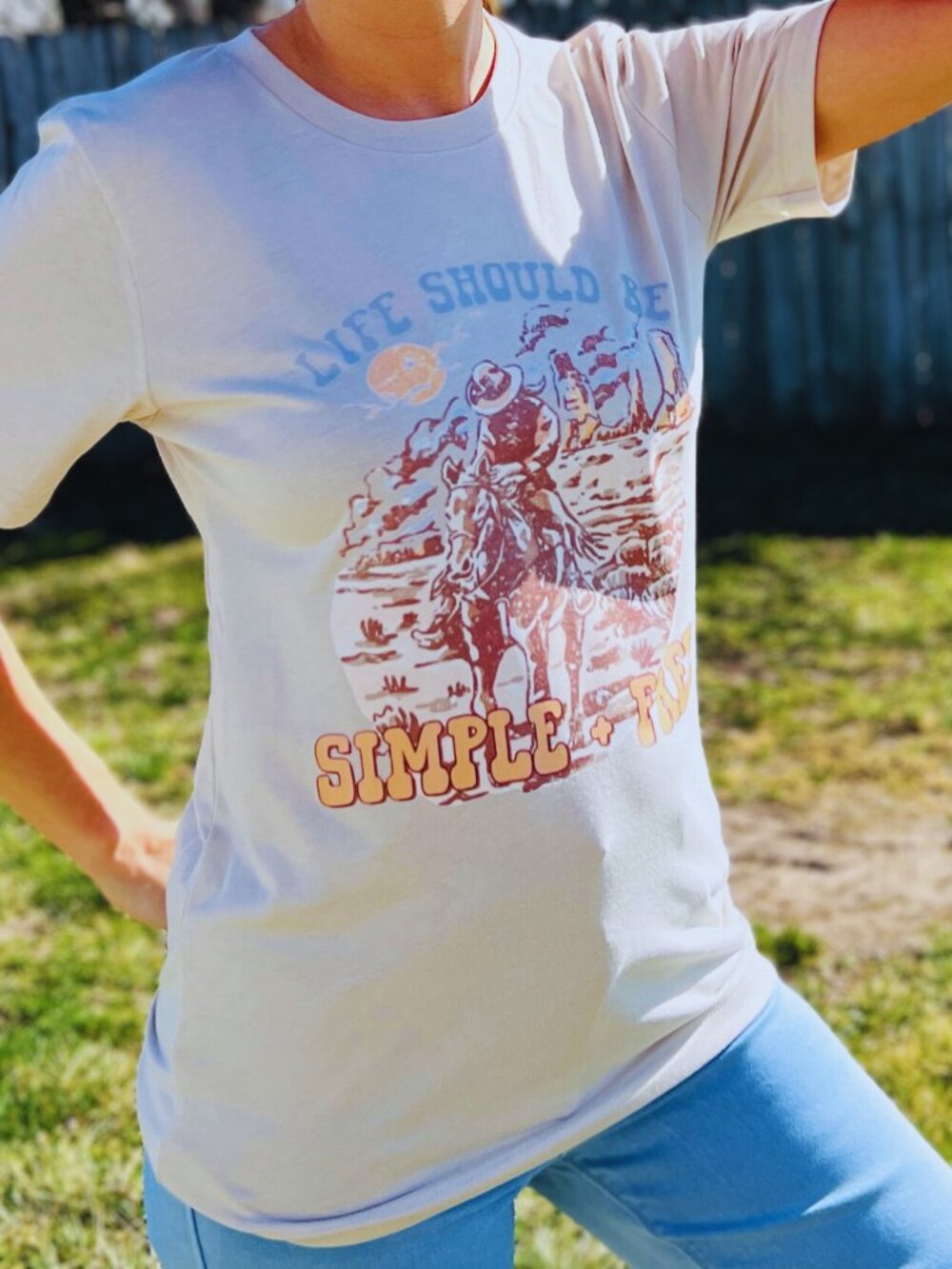 Simple + Free Tee - Picture 5 of 5